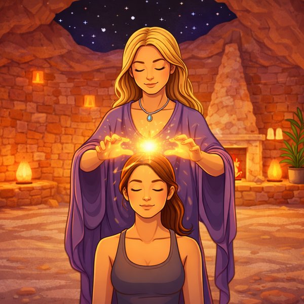 Reiki in the Cave — NY Salt Den Latham NY