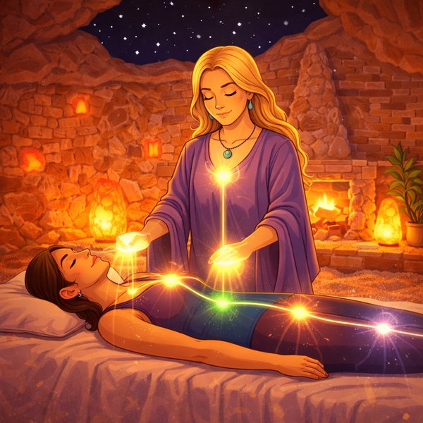 Rising Star Energy in the Cave — NY Salt Den Latham NY