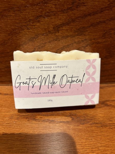 Goat's Milk Oatmeal Soap — NY Salt Den