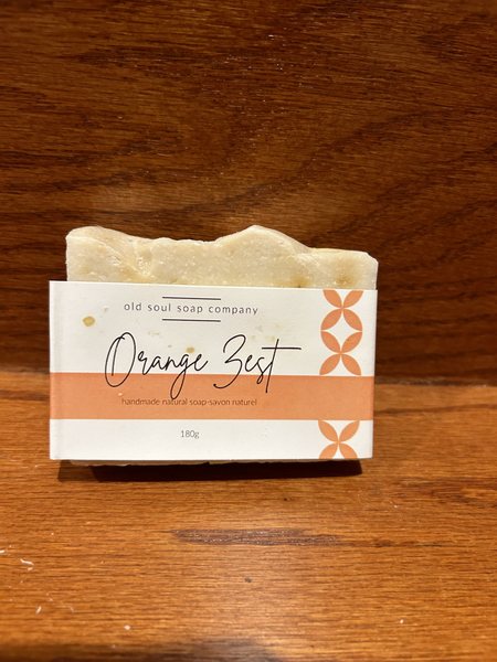 Orange Zest Soap — NY Salt Den